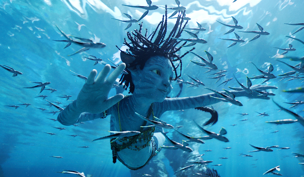 Escena de 'Avatar: el sentido del agua'