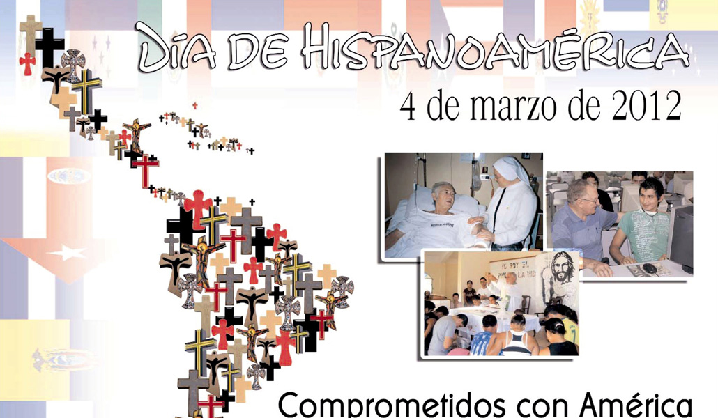 Cartel del Día de Hispanoamérica de este año 2012