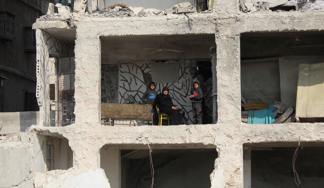 Un mes terremoto Alepo