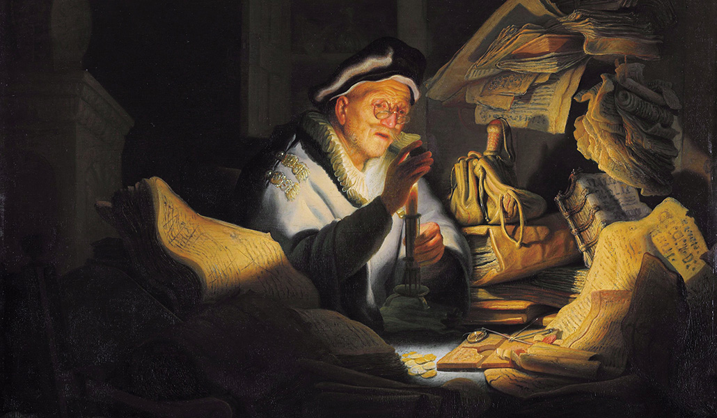 Parábola del rico insensato. Rembrandt