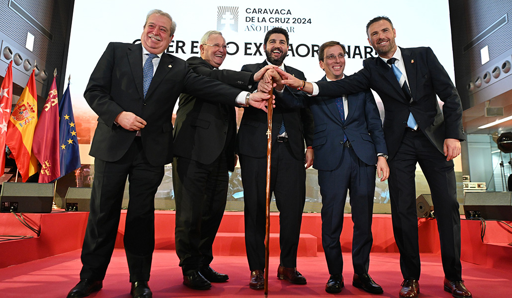 Presentación del Jubileo de Caravaca de la Cruz en Madrid