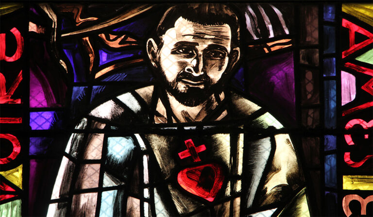 'San Carlos de Foucauld'. Basílica del Sacré Coeur de Montmartre, en París (Francia)