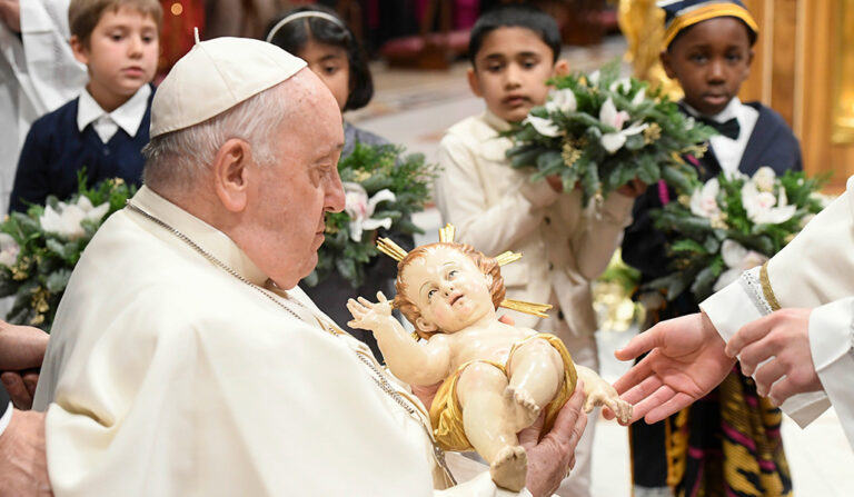 El Papa en la Misa de Nochebuena de este año