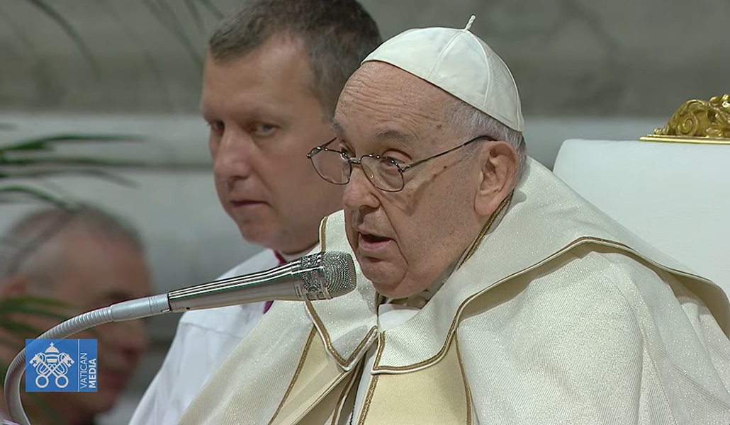 El Papa Francisco en la Misa por Nuestra Señora de Guadalupe el 12 de diciembre de 2023