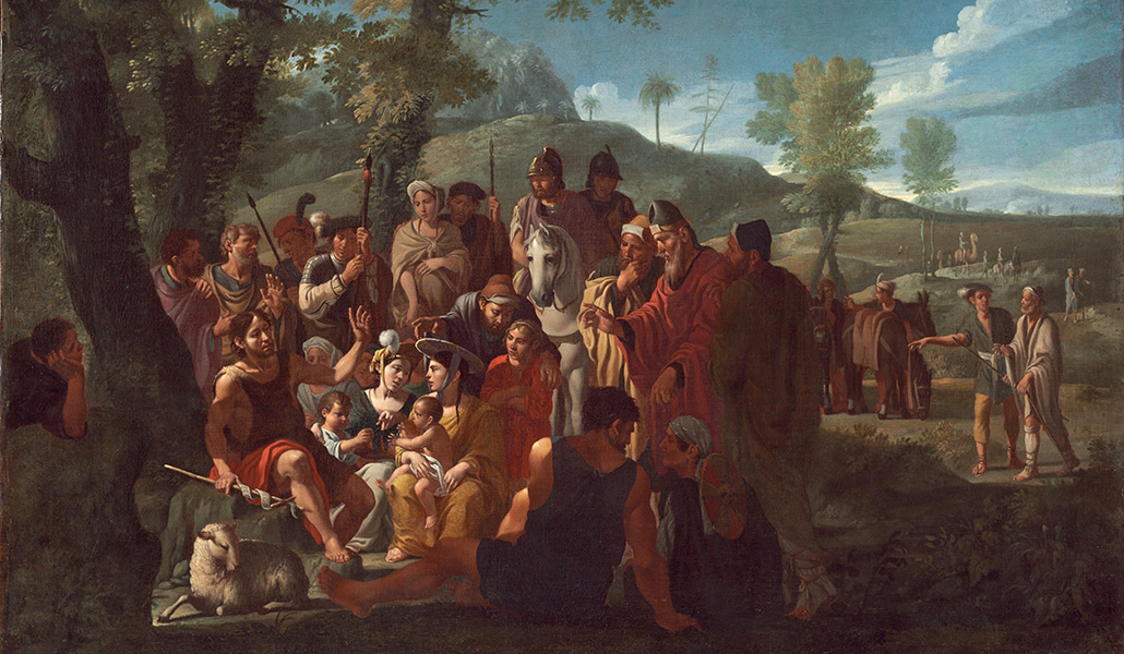 'San Juan Bautista predicando'. Willem Reuter. National Gallery of Art, Washington, Estados Unidos