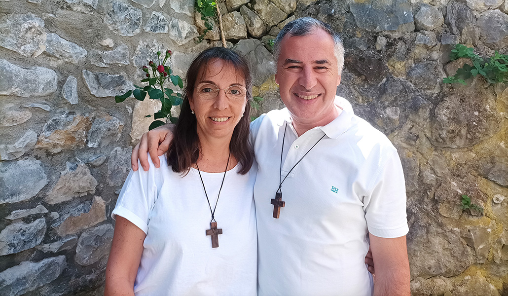 Guillem y Esther introdujeron la Comunidad de las Bienaventuranzas en España
