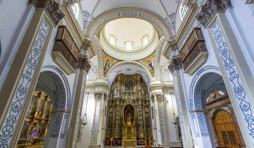 Foto del interior de la iglesia del convento de Santa Ana, en Murcia