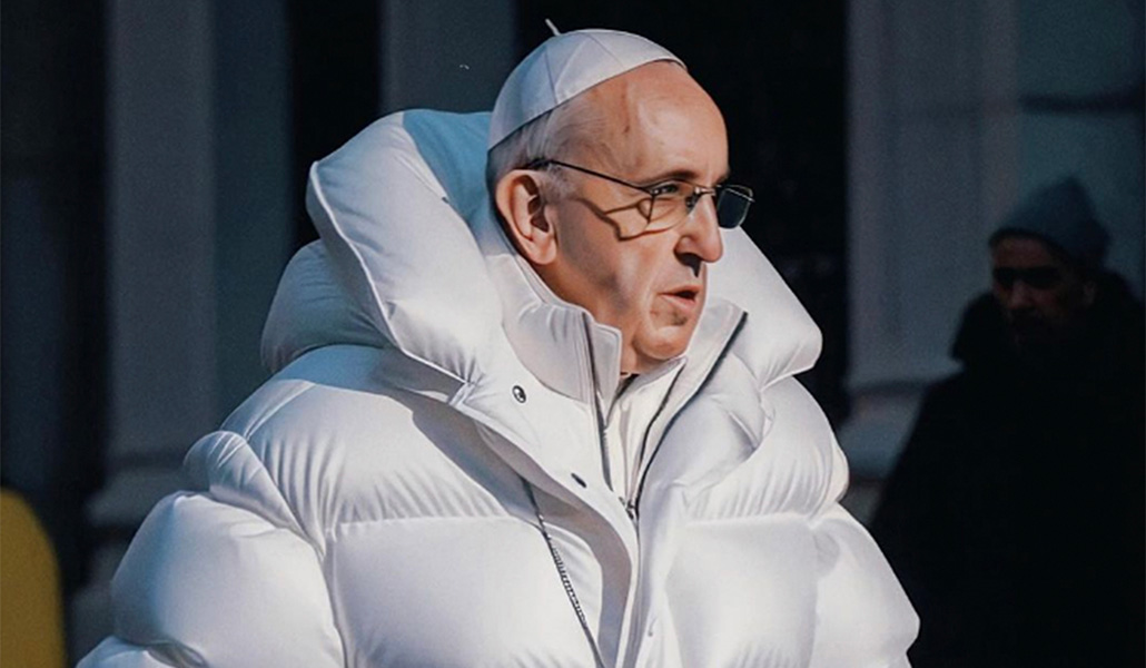 Imagen 'deepfake' del Papa Francisco creada con inteligencia artificial