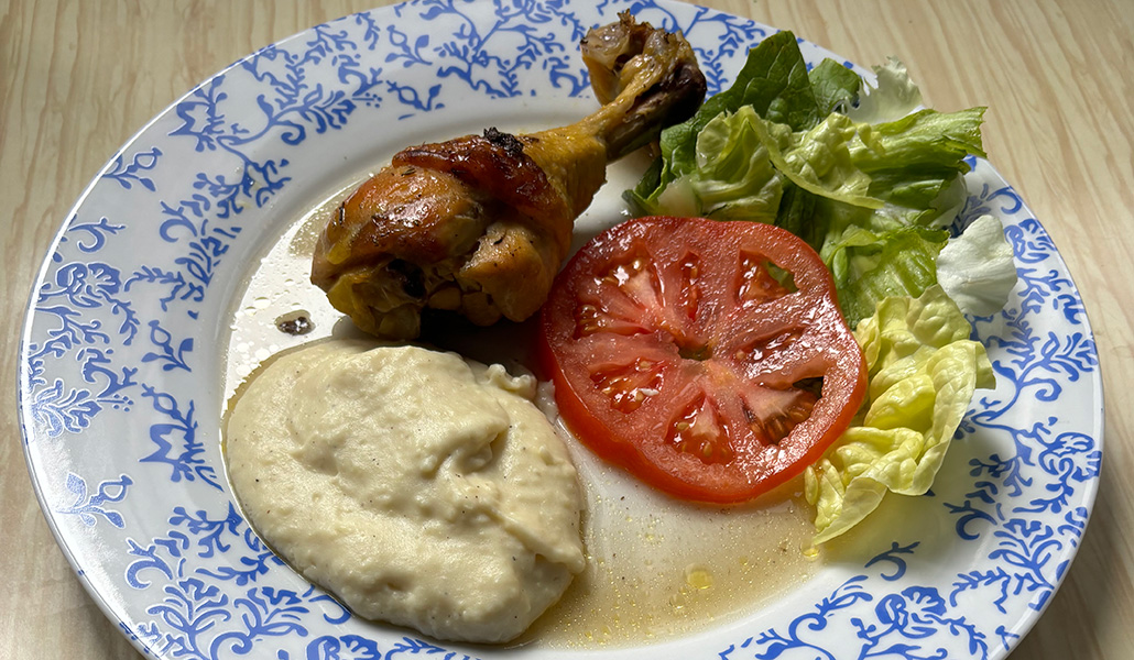 Pollo en su salsa