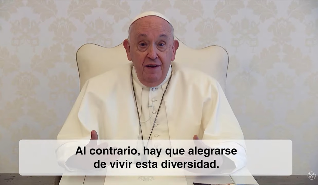 El Papa Francisco en el vídeomensaje con sus intenciones de oración para enero
