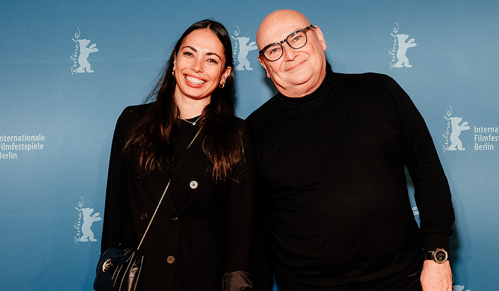 Anna y Antonio Saura durante la presentación del filme en la Berlinale