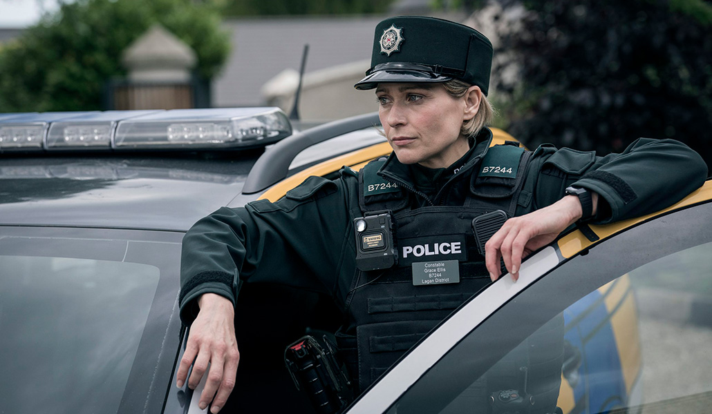 La actriz Sian Brooke es la agente de Policía Grace Ellis