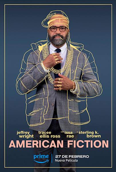Cartel de 'American Fiction'