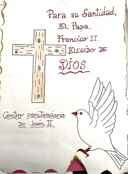 Carta escrita al Papa Francisco por los internos de Jaén II