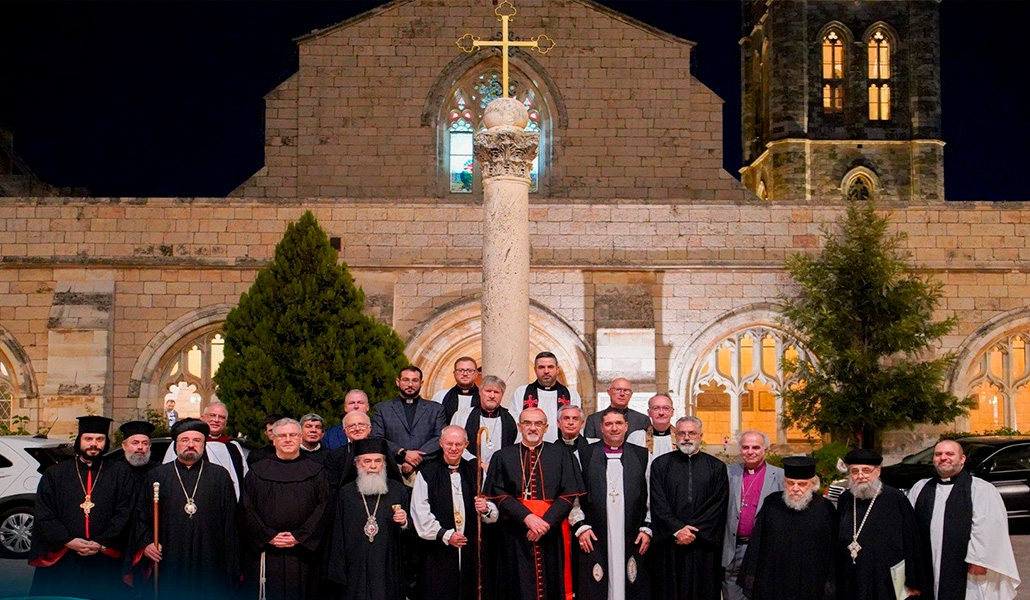 Líderes religiosos de las Iglesias en Jerusalén