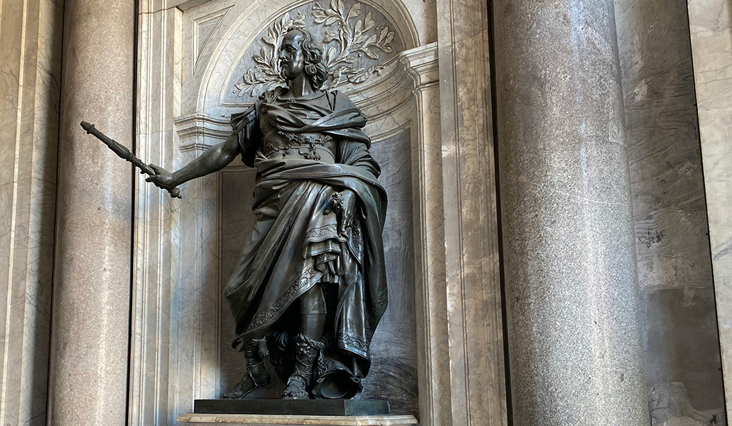 Estatua de Felipe IV realizada por Bernini