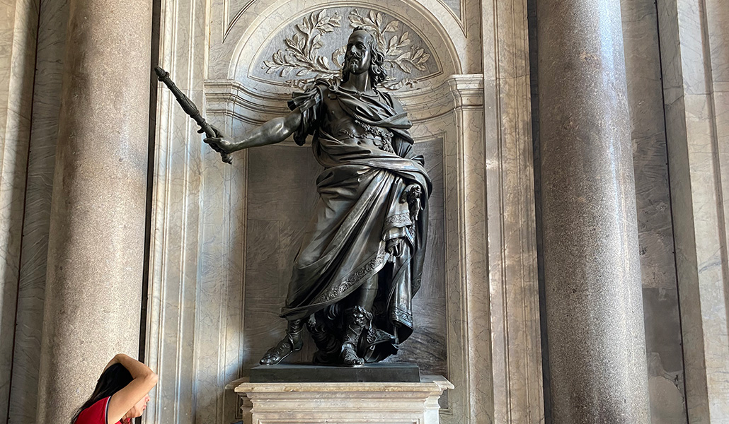 Estatua de Felipe IV realizada por Bernini