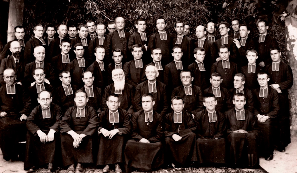 Miembros de la Casa de formación 'Can Valls', 1934