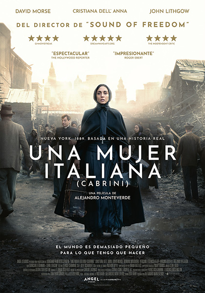 Cartel de 'Una mujer italiana: Cabrini'