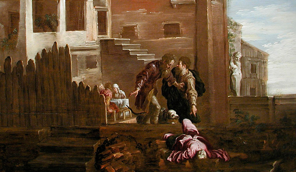 'Parábola de los viñadores homicidas'. Domencio Fetti. Currier Museum of Art, Manchester (New Hampshire)