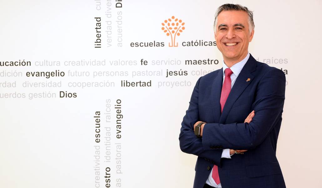 Pedro Huerta ha sido reelegido secretario general de Escuelas Católicas