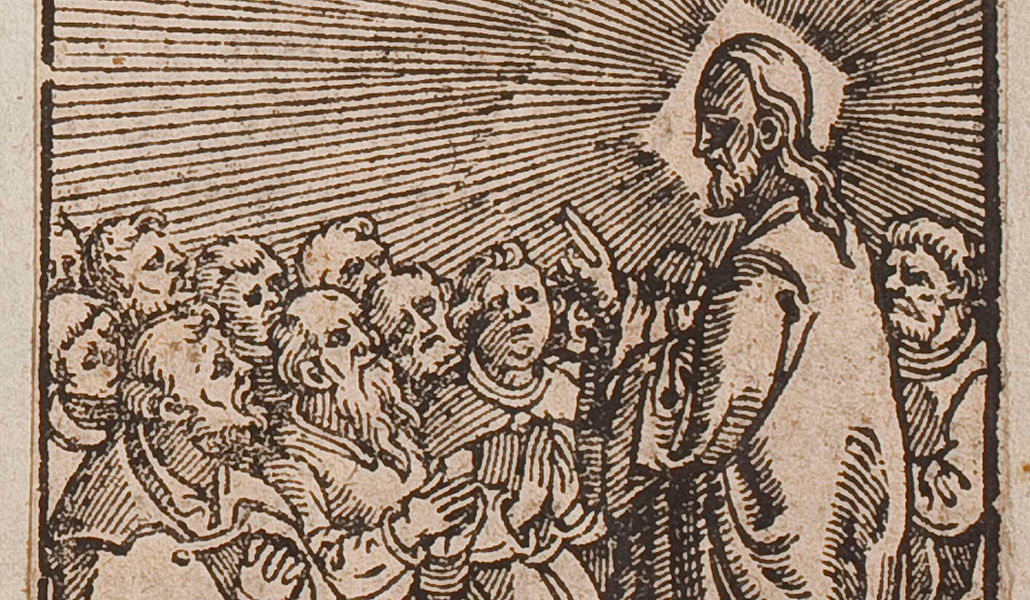 'Jesús predica'. Autor desconocido. Biblioteca Herzog Augus