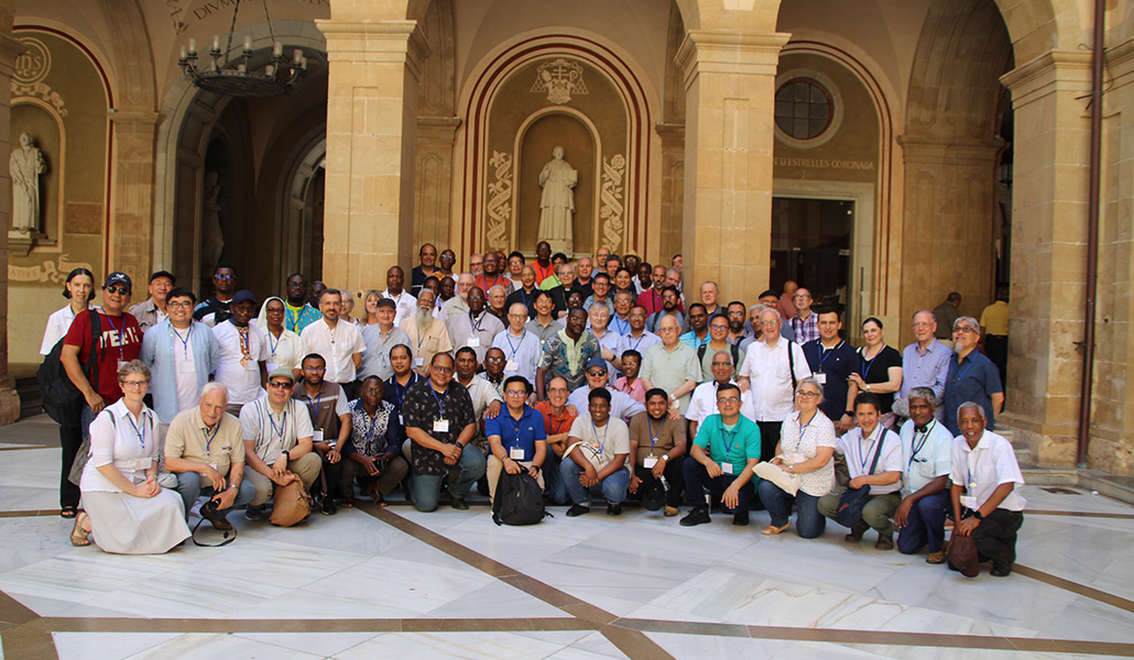 Visita a Montserrat de los participantes en el Congreso de Espiritualidad celebrado en Vic