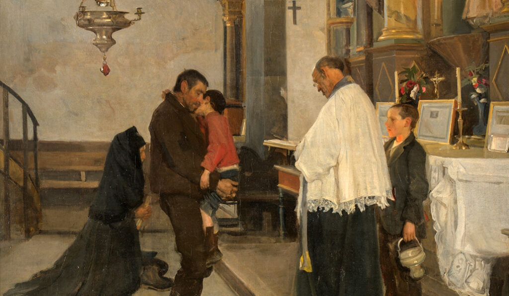 'Salus Infirmorum'. Luis Menéndez Pidal. 1896. Museo Nacional del Prado