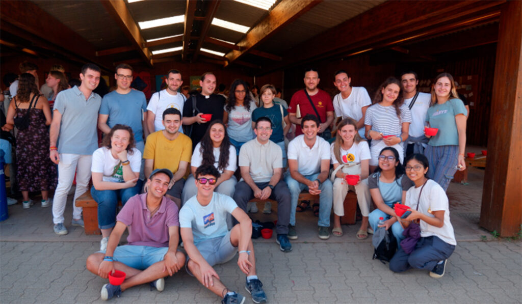 Jóvenes de Madrid que ha participado en el encuentro