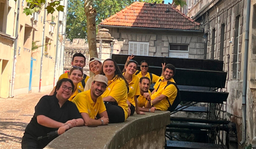 Jóvenes de Madrid participantes en el encuentro