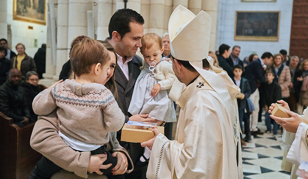 Fiesta de la Sagrada Familia en la catedral de la Almudena en 2023