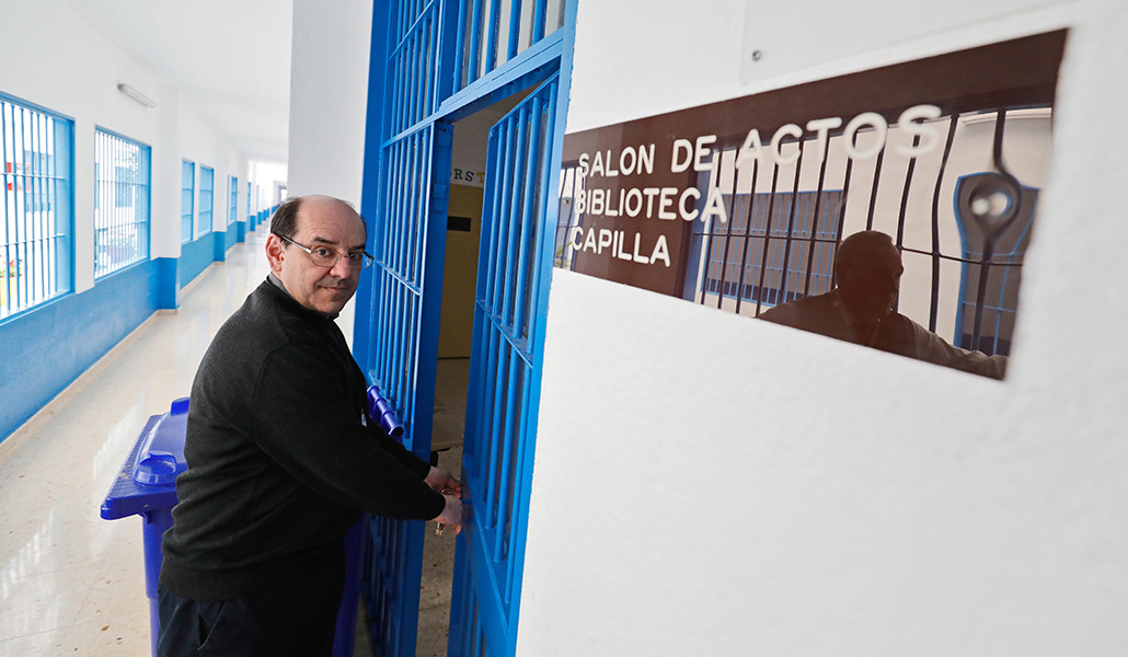 Florencio Roselló en la cárcel de Castellón