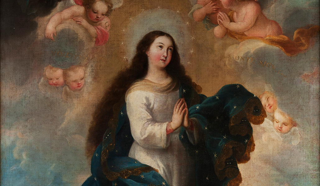 'La Inmaculada Concepción' (detalle)