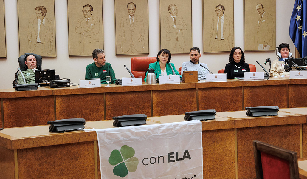 Jornada parlamentaria «Por una regulación que garantice una vida digna a las personas con ELA»