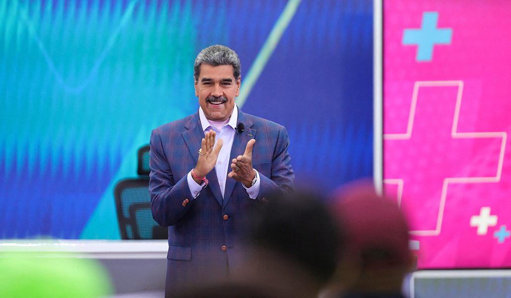 Nicolás Maduro en su programa 'Con Maduro+'