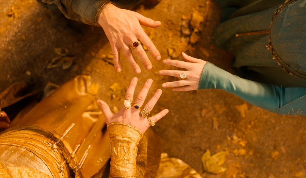 Los tres anillos que Celebrimbor forja para los elfos