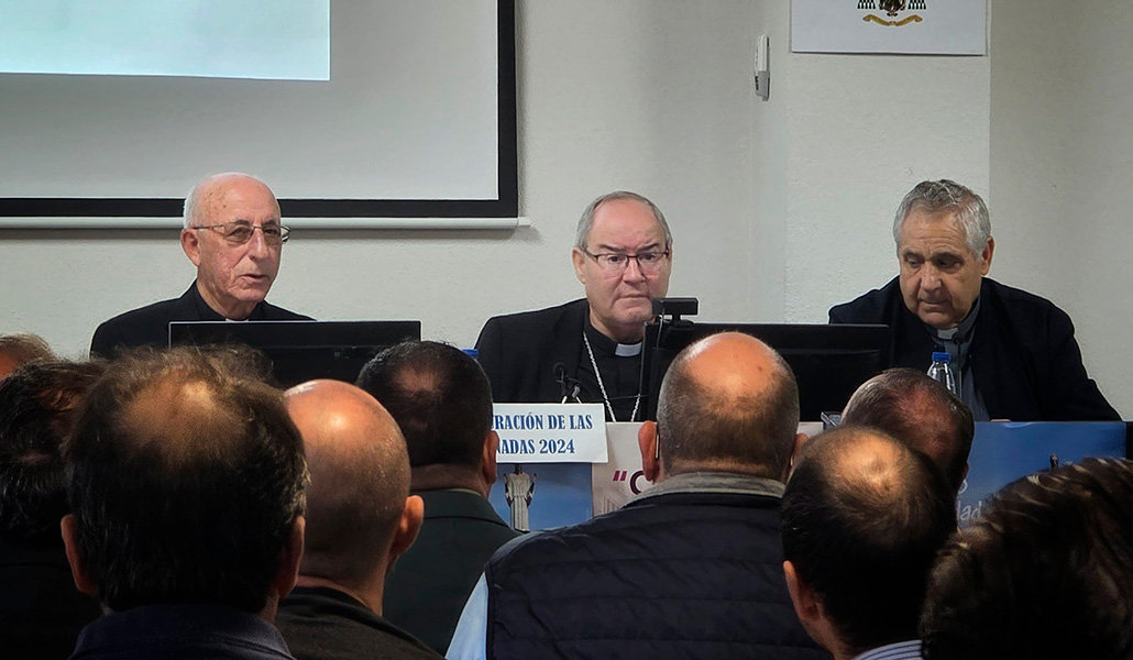 Francisco Cerro en un momento de las Jornadas de delegados diocesanos de Pastoral de Carretera