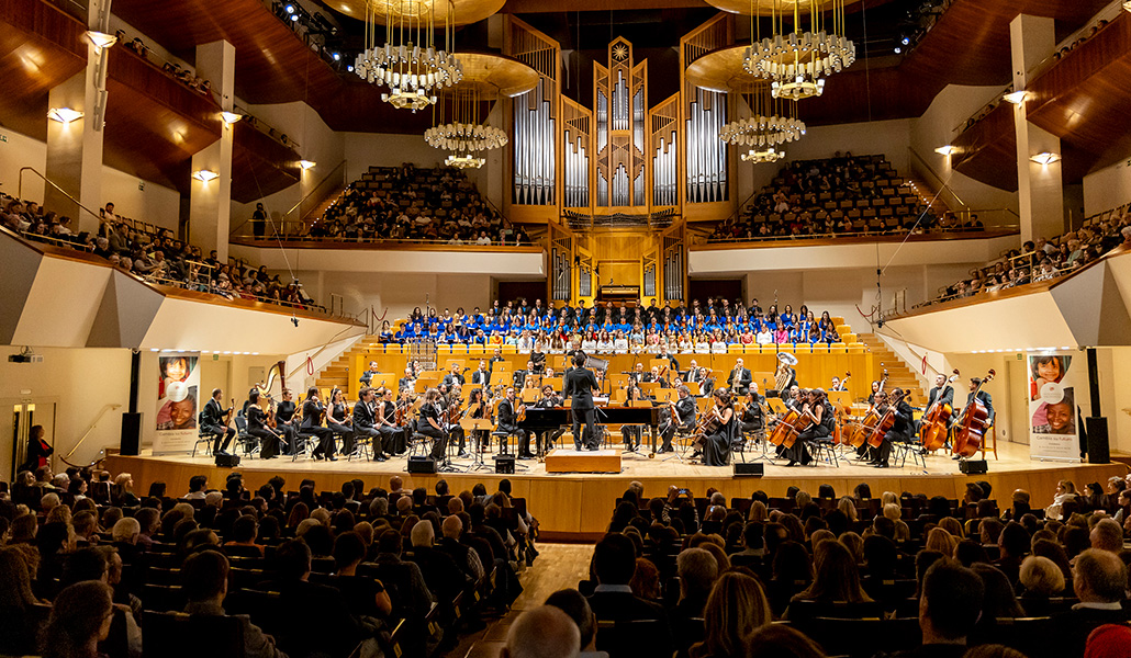 Concierto solidario de Navidad organizado por Misiones Salesianas el año pasado