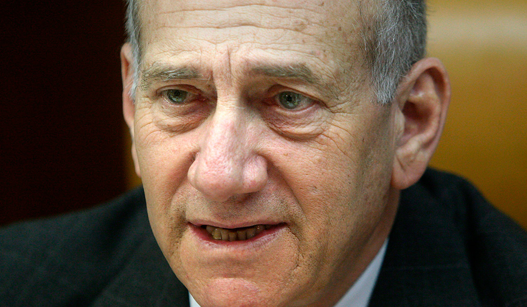 Ehud Olmert, ex primer ministro de Israel