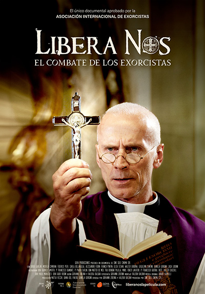 Cartel de 'Libera nos'