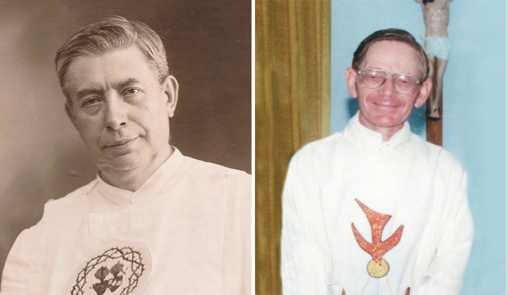 Los sacerdotes Mateo Crawley-Boevey y Rolf Reichenbach, que inician su proceso de beatificación