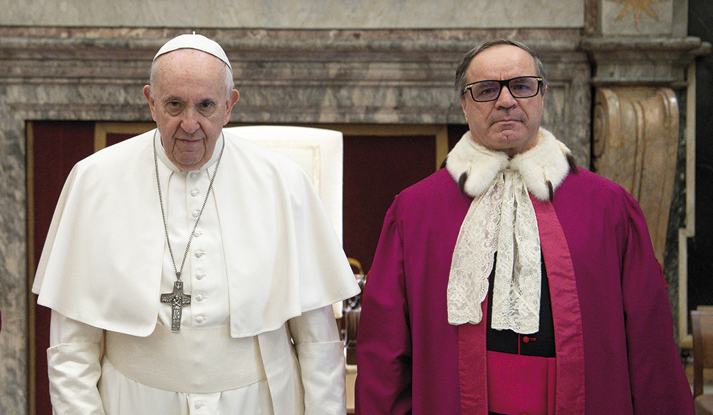 Arellano con el Papa