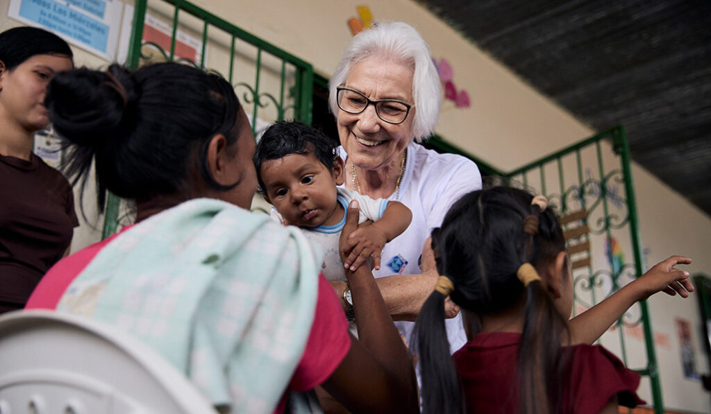 La religiosa en la casa Buen Samaritano donde acoge inmigrantes en Brasiliabre