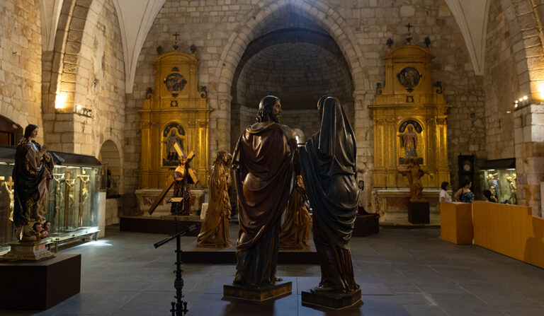 El templo es de una sola nave