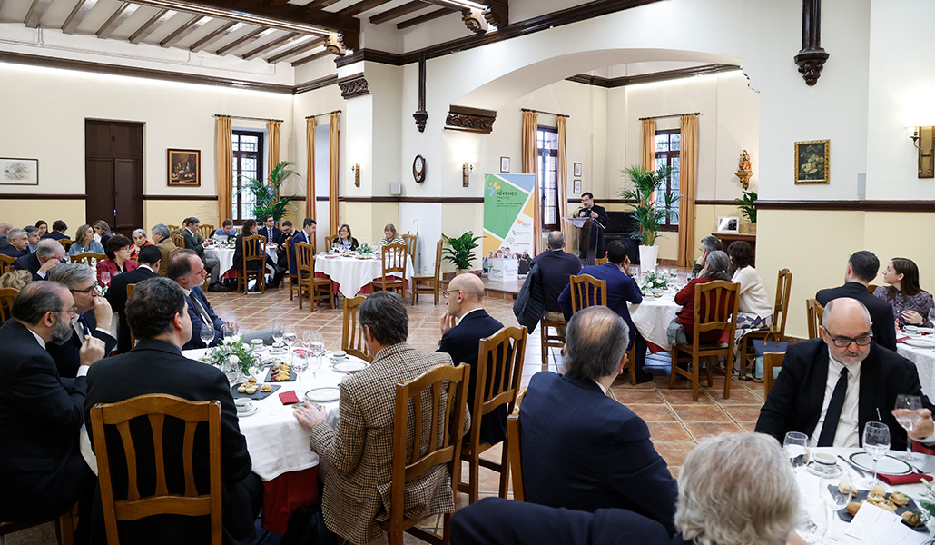 El cardenal Cobo durante su intervención