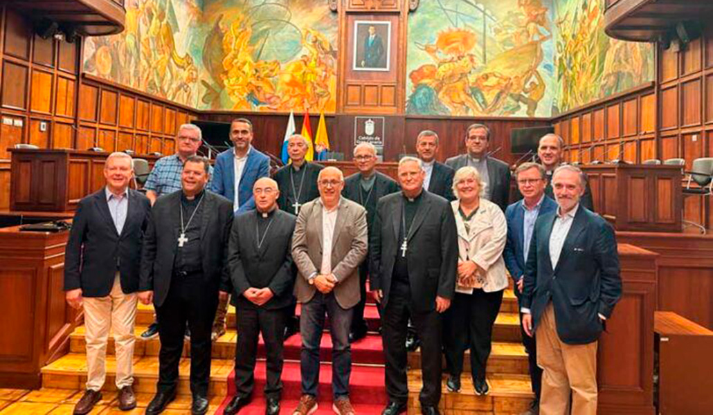 Foto de familia tras el encuentro