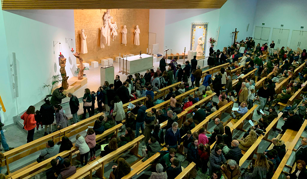 Celebración en la parroquia madrileña de Santa María Soledad Torres Acosta y San Pedro Poveda