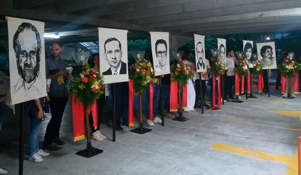 Homenaje a los jesuitas asesinados en 1989