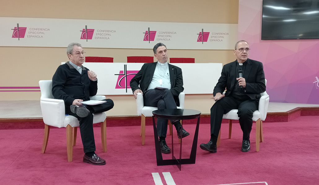 Redondo y Cardiñanos durante la presentación