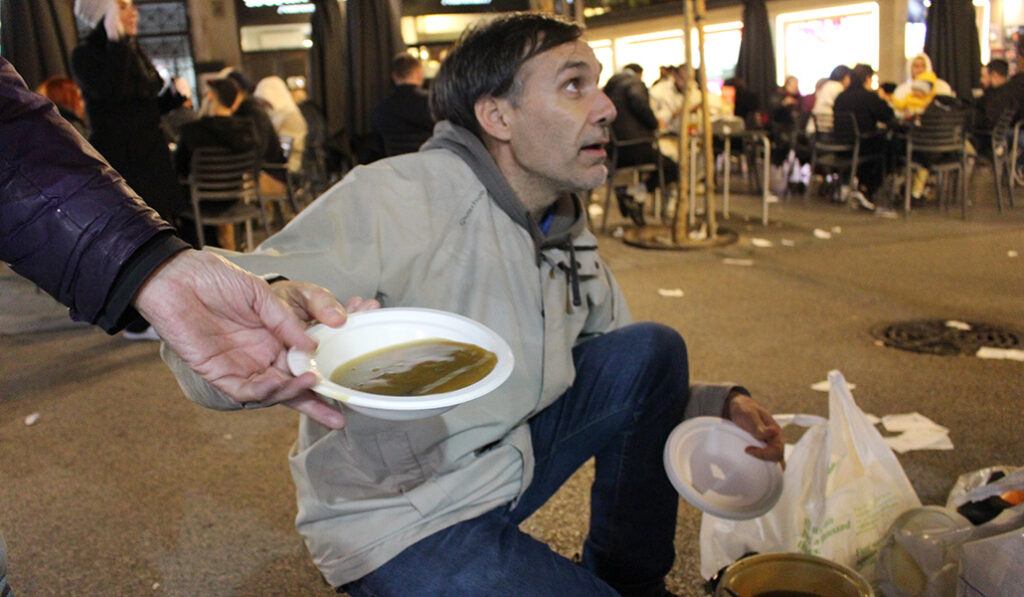 Eduardo Amores participa en la Comunidad de Sant’Egidio desde 2009